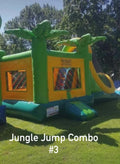 Jungle Jump Combo #3 — Wet/Dry Inflatable